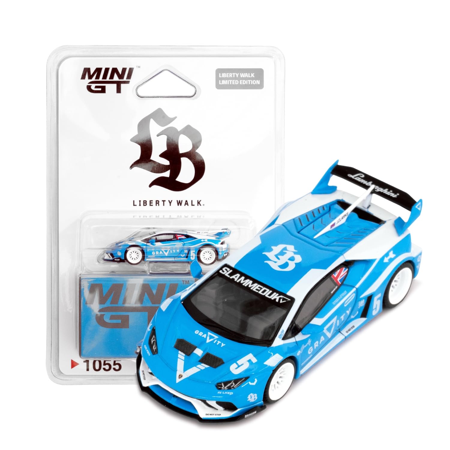 Amazon.com: Liberty Walk LBWK 1/64 Diecast Model Car Lamborghini